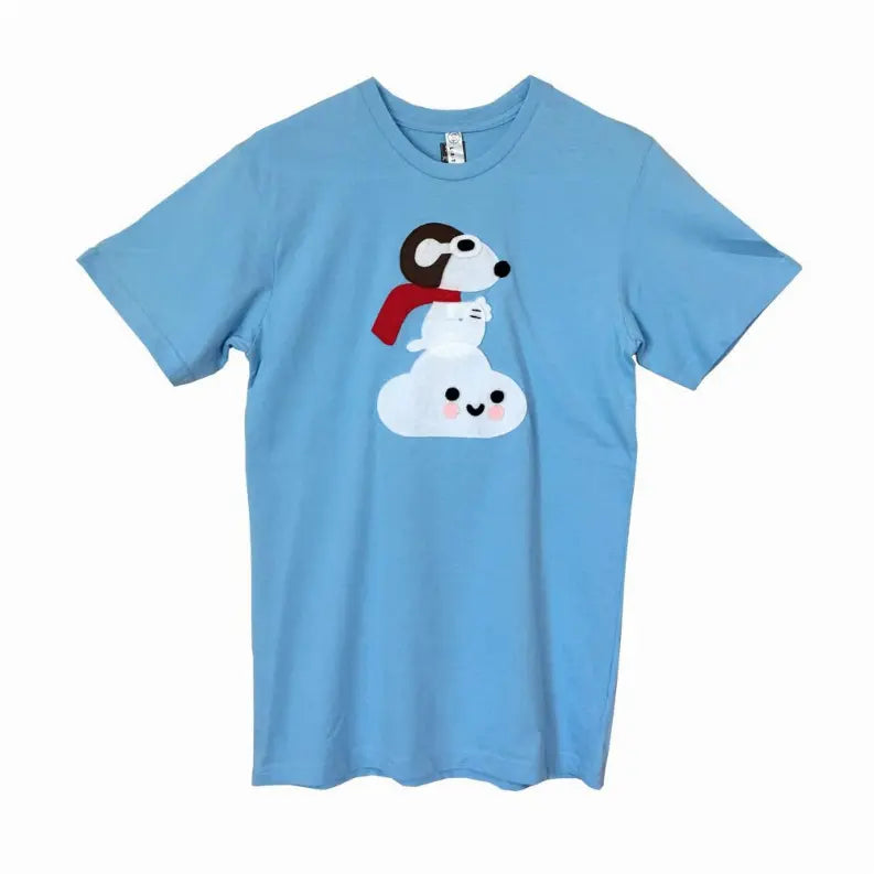mi cielo x Snoopy - Cloud - Adult Shirt Mi Cielo