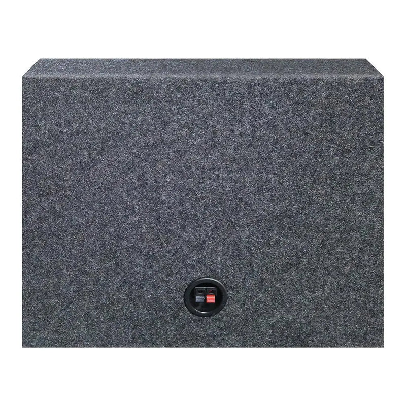*tw12* Empty Split Woofer Box Angle 12"; Mounts Behind Seat Qpower
