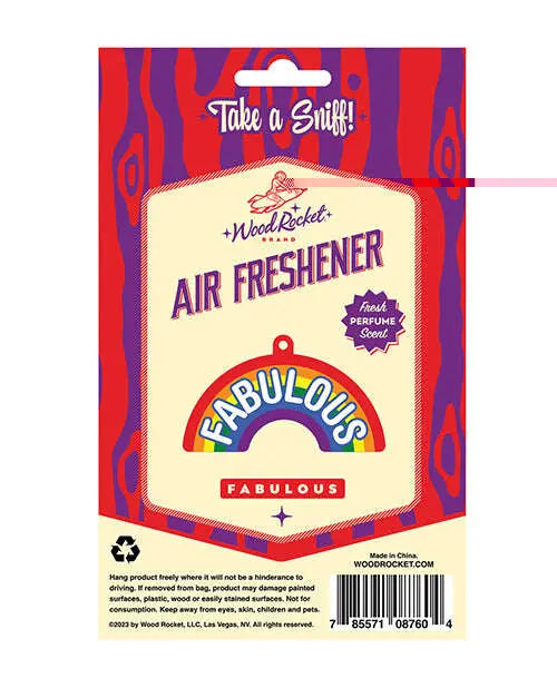 'wood Rocket Fabulous Air Freshener - Perfume - GreatEagleInc