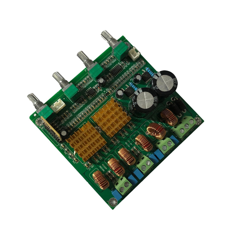 Bluetooth 2.1 power amplifier board high-power finished digital class D 3-channel HIFI subwoofer fever level