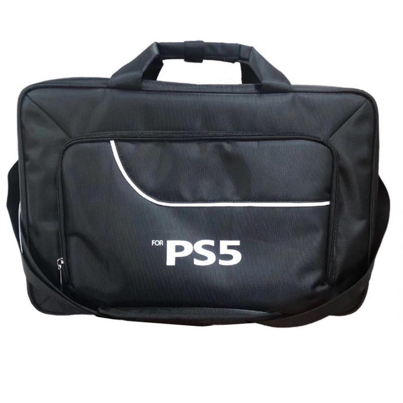 For PS5 Game Console Bag Canvas Protective Storage Bag For PlayStation 5 Console Shoulder Carrying Case