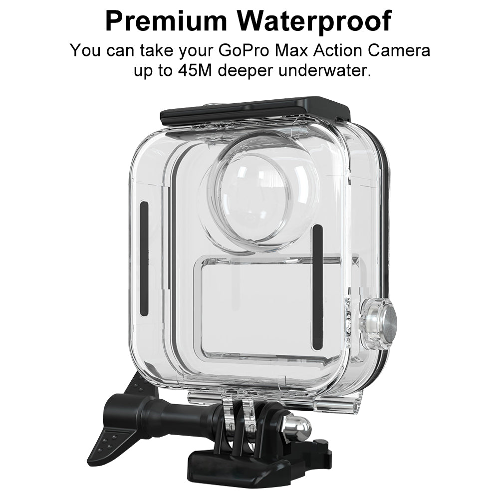 Touch Waterproof case waterproof shell panoramic action camera diving protective box gopro max accessories