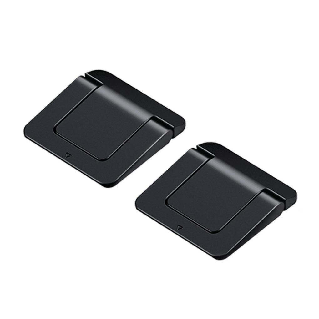 1 Piar Portable Laptop Bracket Holder Folding Desktop Notebook Rack Stand Support (Black) GreatEagleInc
