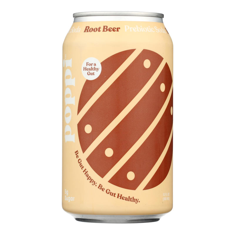 Poppi - Soda Root Beer Prebiotic - Case Of 12-12 Fz