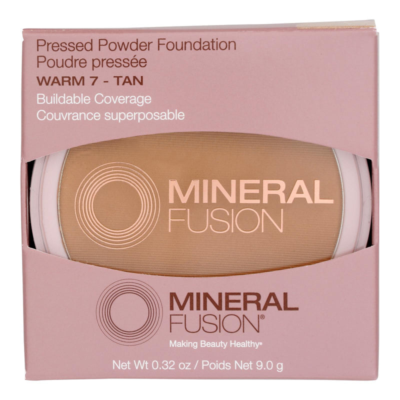 Mineral Fusion - Mkup Pressed Base Warm 7 - 1 Each-.32 Oz