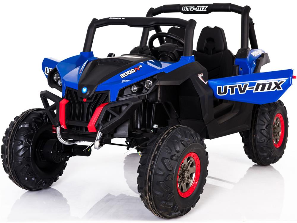 Mini Moto Utv 4x4 12v Blue (2.4ghz Rc) Default Title