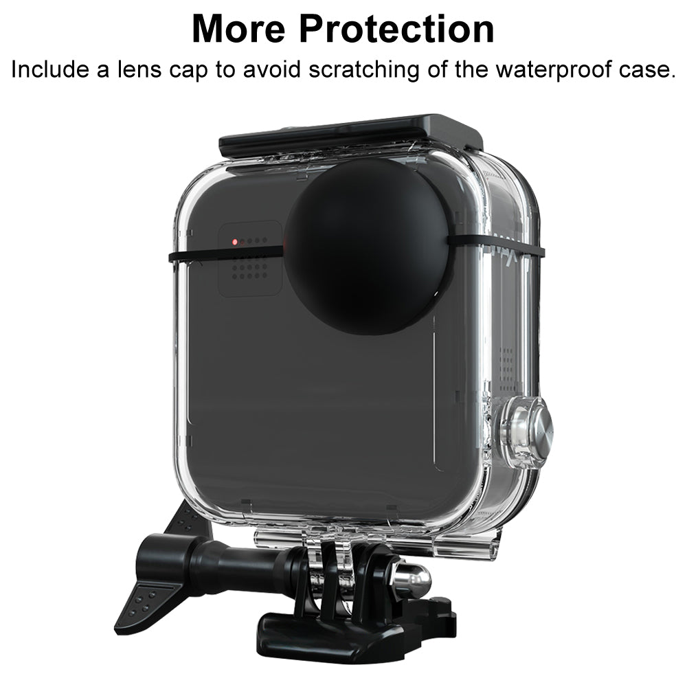 Touch Waterproof case waterproof shell panoramic action camera diving protective box gopro max accessories