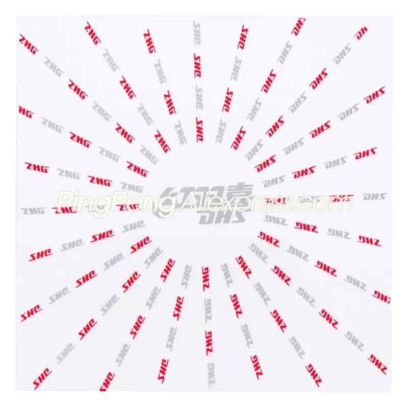 10x Self-sticky DHS Table Tennis Protective Film Protector Sticky Adhesive Original DHS Ping Pong Rubber Protecting Film Default Title