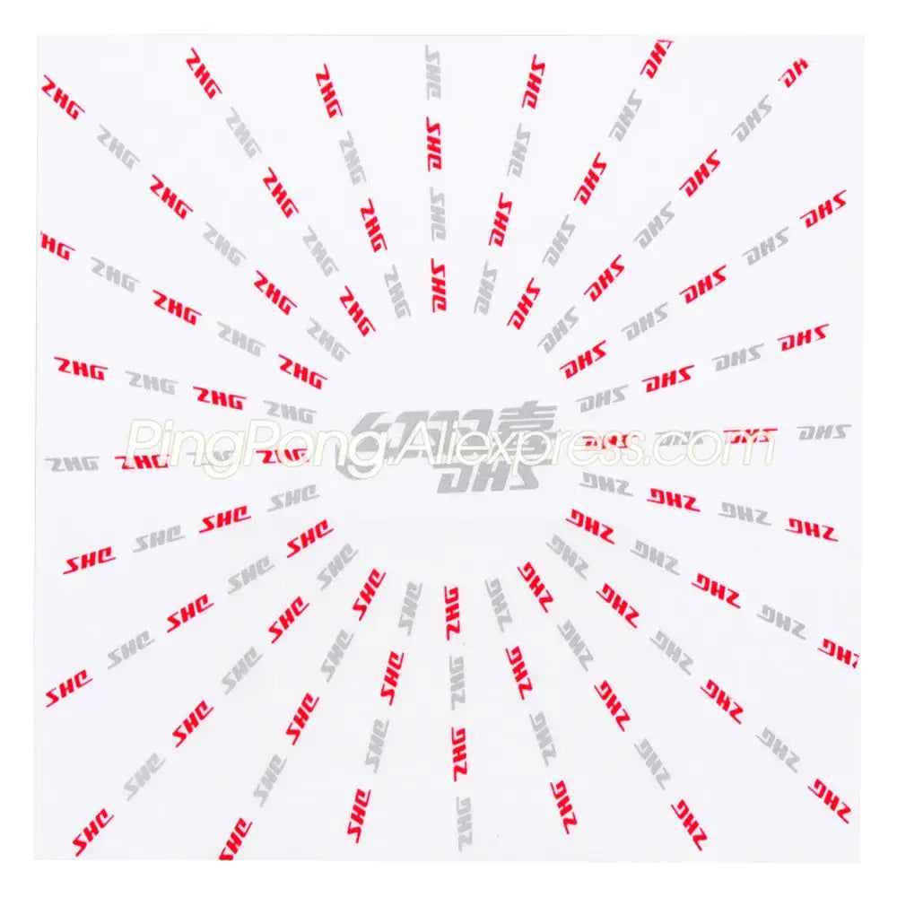 10x Self-sticky DHS Table Tennis Protective Film Protector Sticky Adhesive Original DHS Ping Pong Rubber Protecting Film