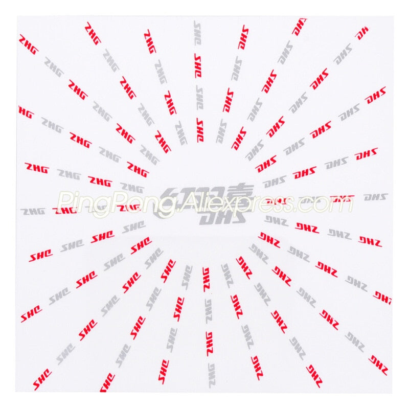 10x Self-sticky DHS Table Tennis Protective Film Protector Sticky Adhesive Original DHS Ping Pong Rubber Protecting Film Default Title
