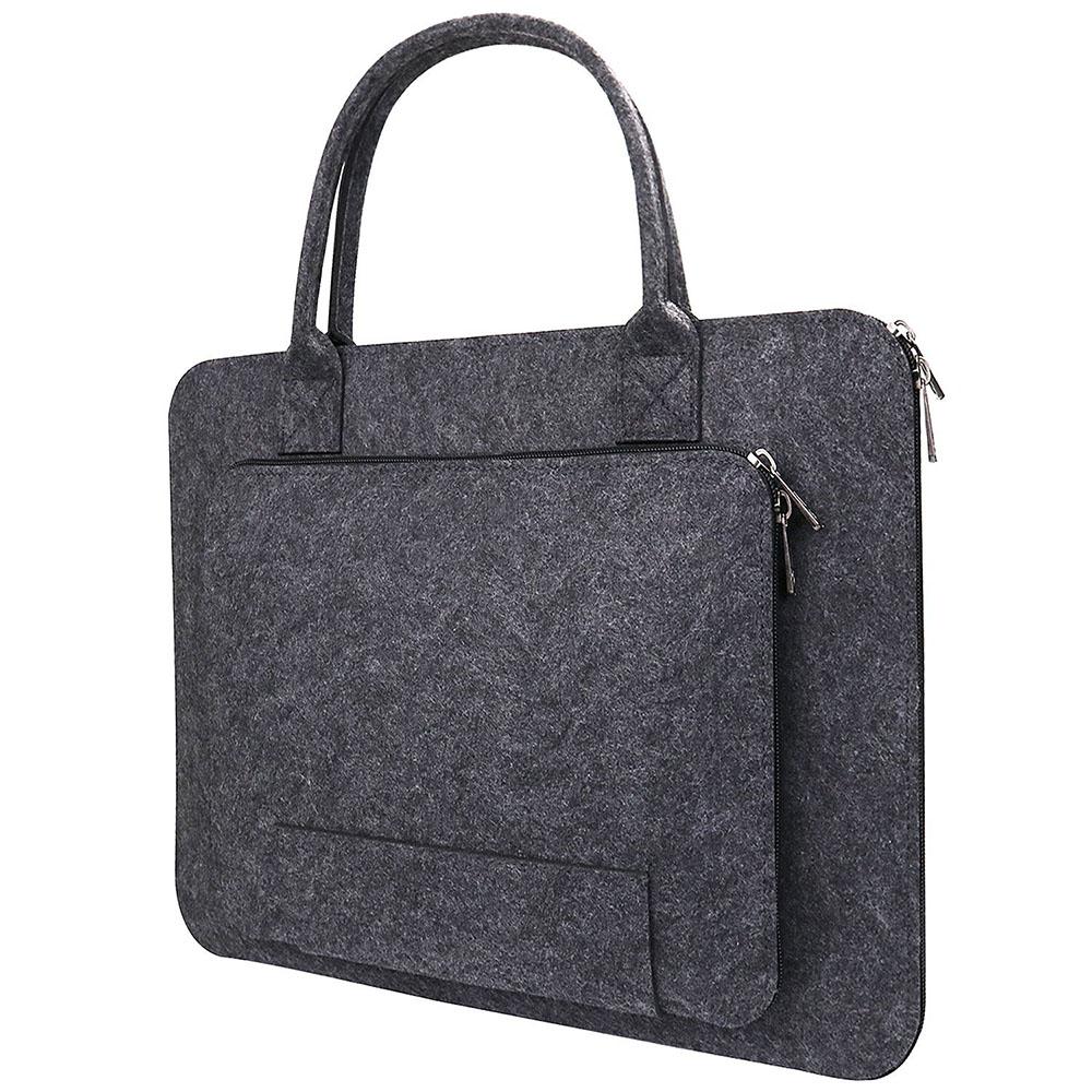 11/13/15.6/17 Inch Laptop Bag, Felt Laptop Sleeve Notebook Computer Case Carrying Bag Pouch with Handle for  Asus / Lenovo GreatEagleInc