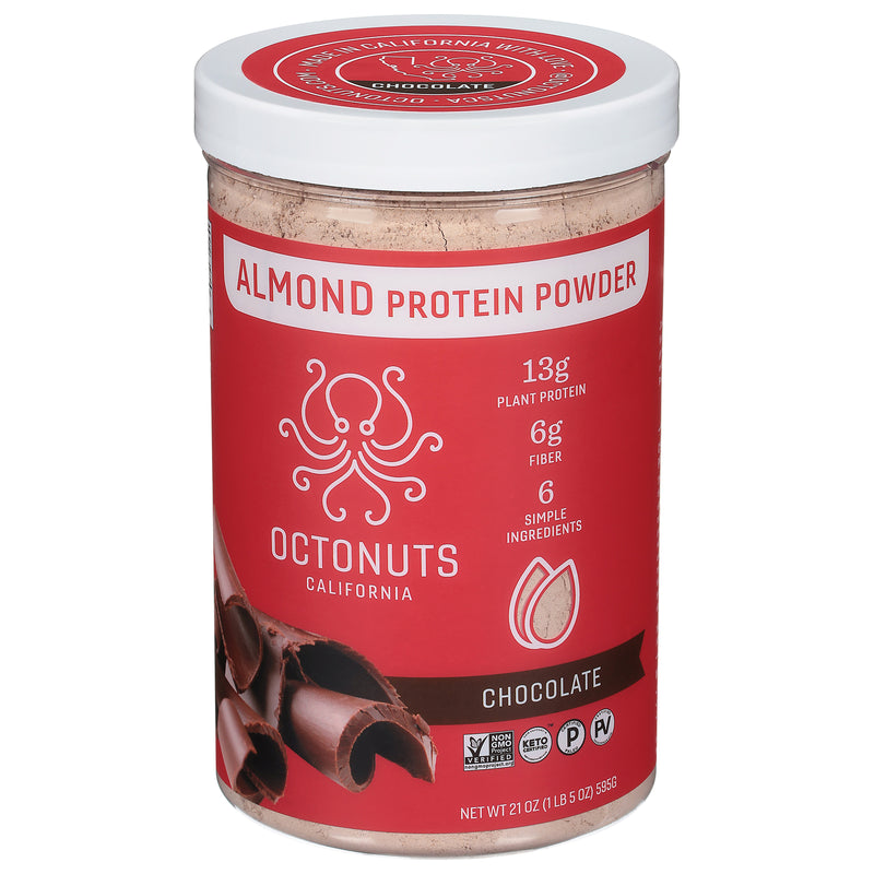 Octonuts - Almond Protein Powder Choco - Case Of 8-21 Oz