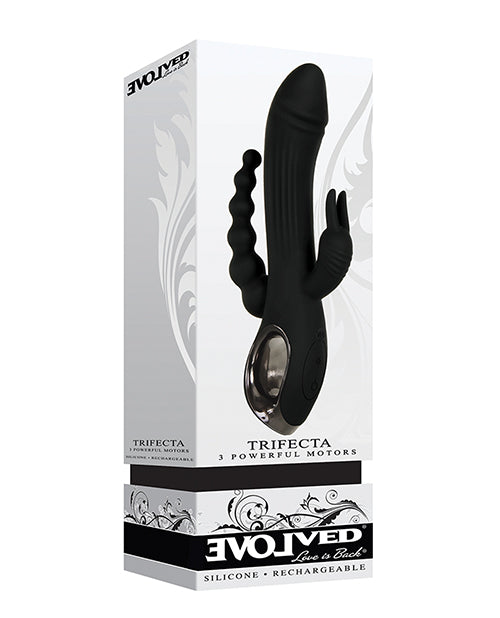 Evolved Trifecta Triple Stim Rechargeable - Black Default Title