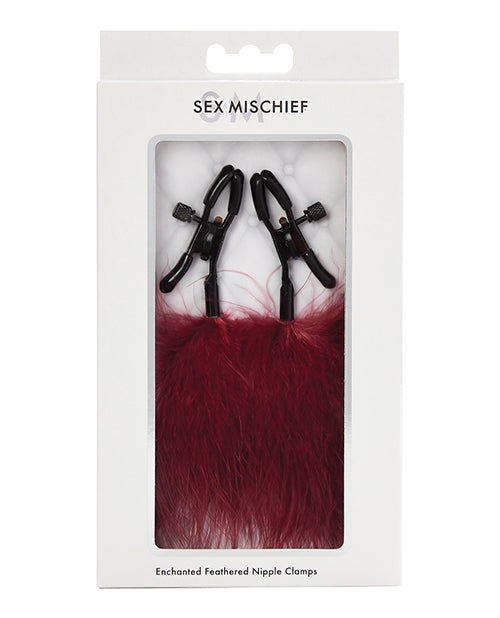 Sex & Mischief Enchanted Feather Nipple Clamps Default Title