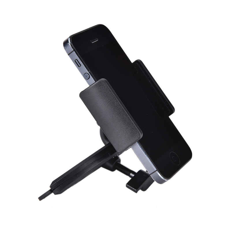JEREFISH Telephone Car CD Holder 360 Flexible CD Mount Stand Support Telephone GPS Holder for iPhone 7 8 plus etc Smart Phones