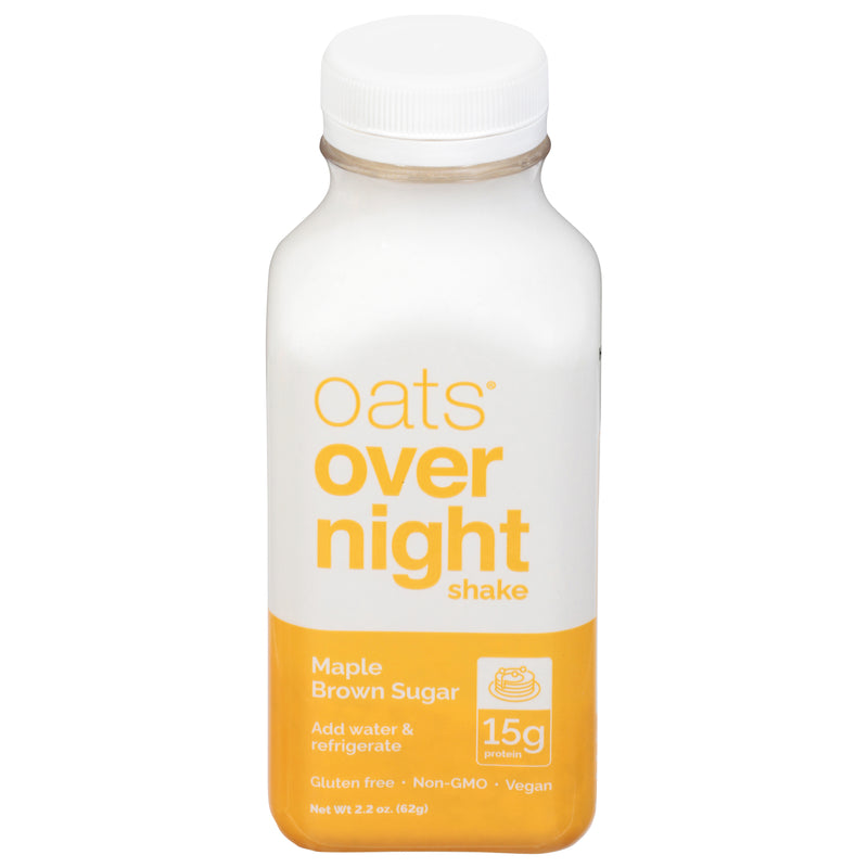 Oats Over Night - Shake Ovrnt Oat Brown Sugar - Case Of 5-2.2 Oz
