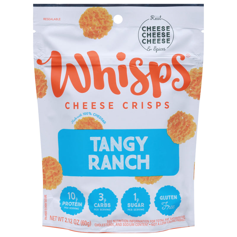 Whisps - Chs Crsps Tangy Ranch - Case Of 12-2.12 Oz