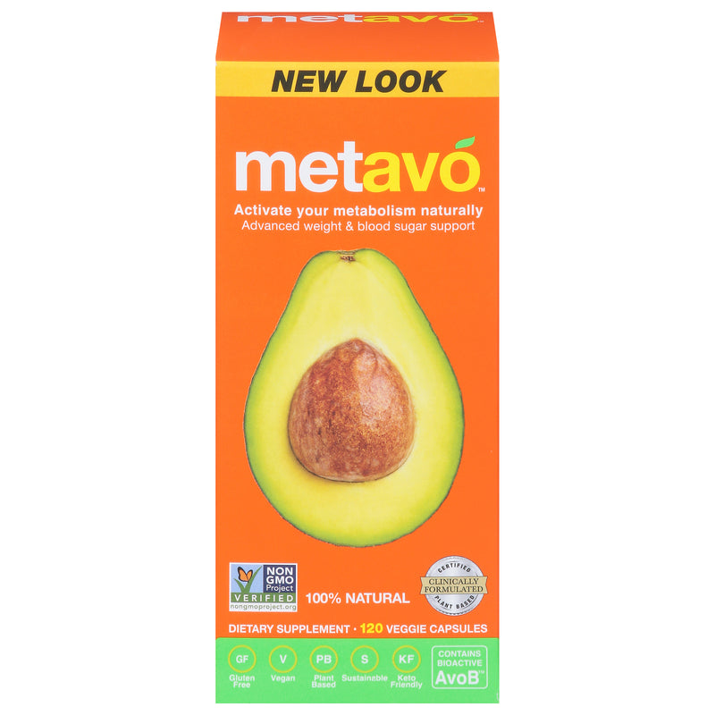 Metavo - Metabolism Suprt Plnt Bsd - Case Of 3-120 Ct