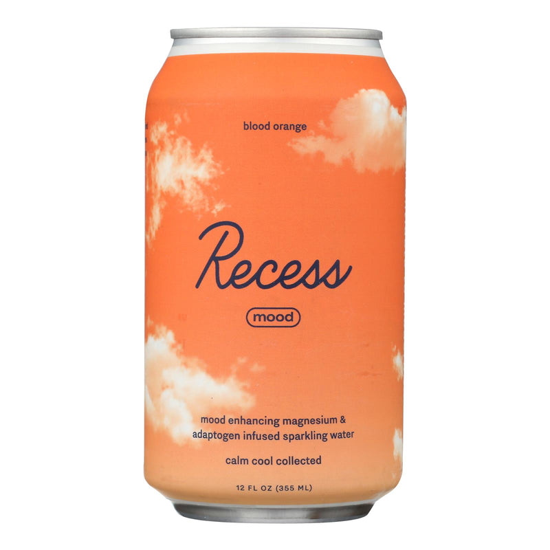 Recess - Sparkling Water Bld Orng Magnsm - Case Of 12-12 Fz