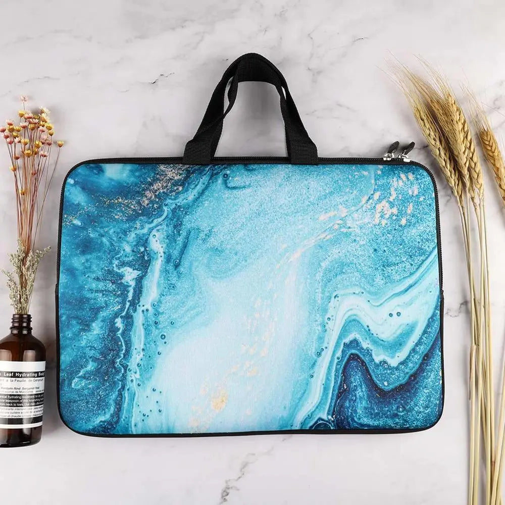 1313"-13.3" Laptop Sleeve Bag for Macbook Air Pro 13 13.3inch HP Xiaomi Huawei Bag Zipper Unisex/Women/Men Handbag