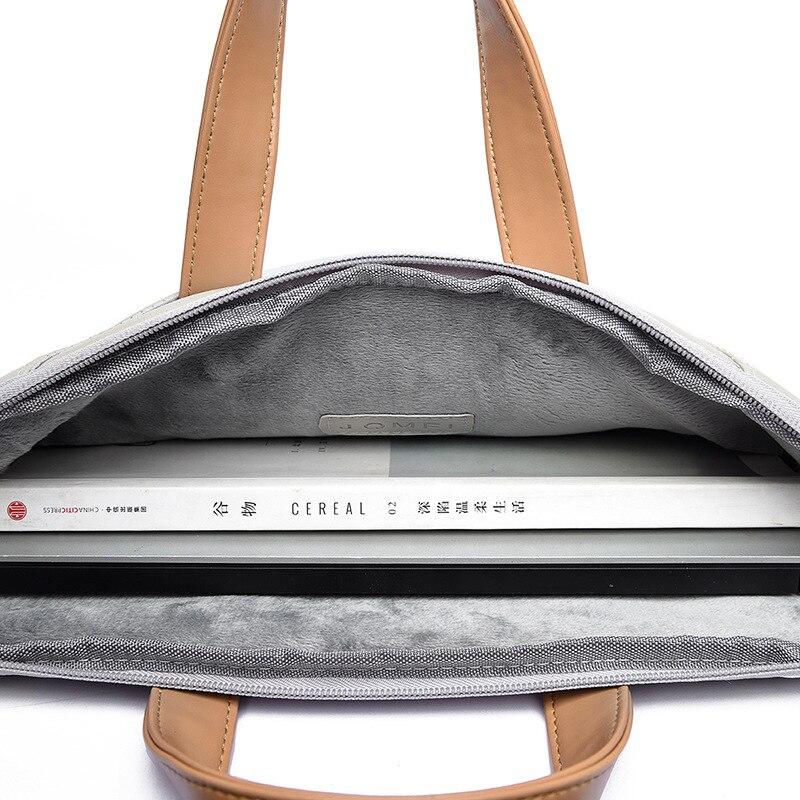 13.3 14 15.6 PU Leather Waterproof Laptop Case for Women, notebook Bag soft shockproof Handbag include power bag GreatEagleInc