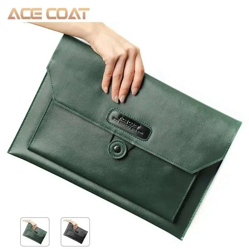 13ACECOAT-Notebook-Bag-Dark-Green-Split-Leather-Laptop-Bag-for-Macbook-Air-pro-13-15-16-Laptop-Sleeve-_-for-Macbook-Pro-13-Case-GreatEagleInc-318006347