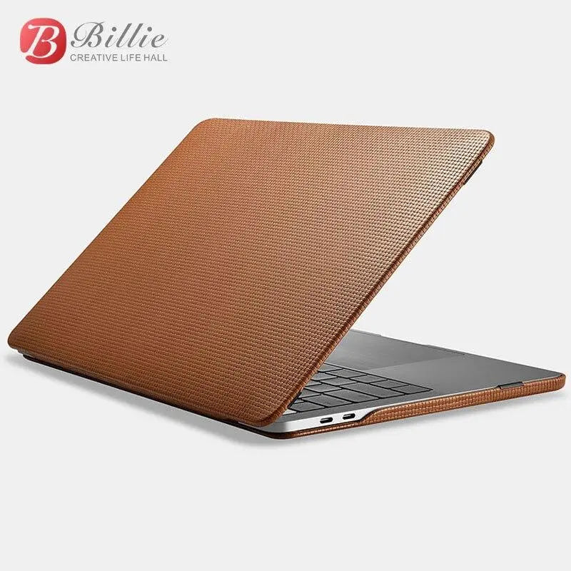 13Genuine Leather Cover Case For MacBook Pro 13 inch New 2017 Case Sleeve Luxury Leisure Laptop Bags & Cases Protective Shell Cove