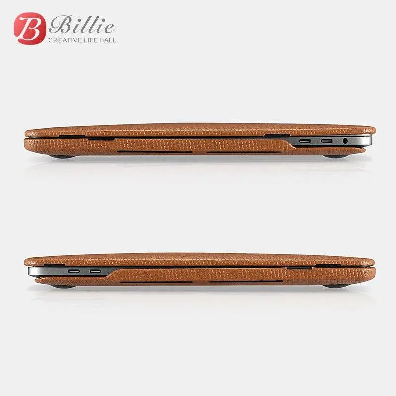 13Genuine Leather Cover Case For MacBook Pro 13 inch New 2017 Case Sleeve Luxury Leisure Laptop Bags & Cases Protective Shell Cove