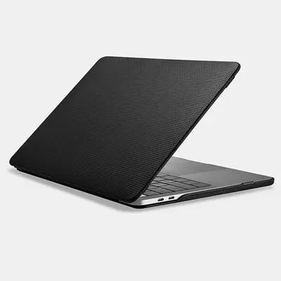 13Genuine Leather Cover Case For MacBook Pro 13 inch New 2017 Case Sleeve Luxury Leisure Laptop Bags & Cases Protective Shell Cove Black 13"