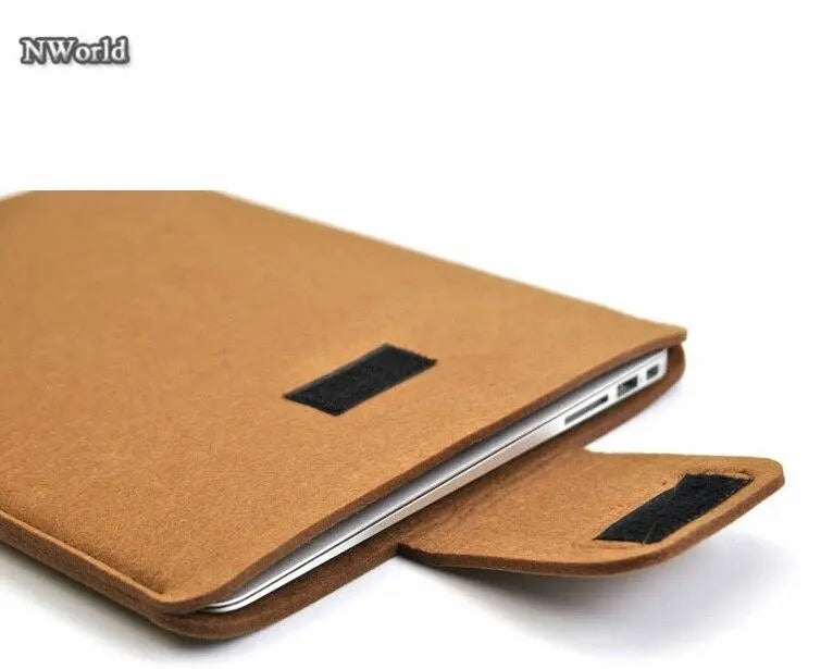 13High Quality Felt Liner Sleeve Laptop Bag Notebook Case Computer Bag Smart Cover For 8 "11" 13 "15" Inch Macbook Air Pro Retina