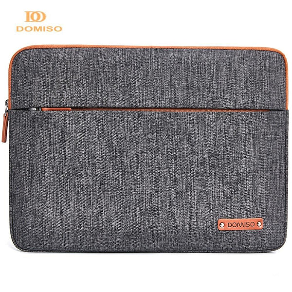 13Domiso Spill-resistant Shockproof Fashion Grey Laptop Sleeve For 10.1" 12.5" 13" 14" 15.6" 17" Inch Notebook Computer Bag GreatEagleInc