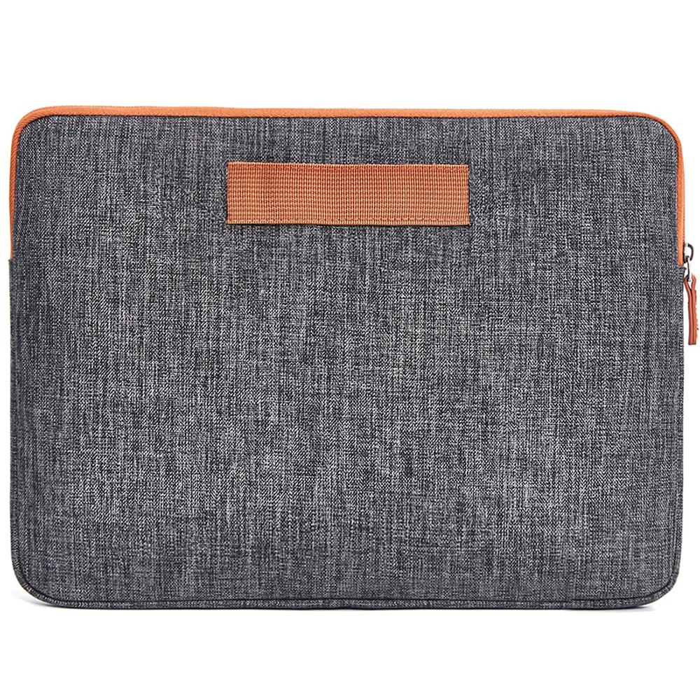 13Domiso Spill-resistant Shockproof Fashion Grey Laptop Sleeve For 10.1