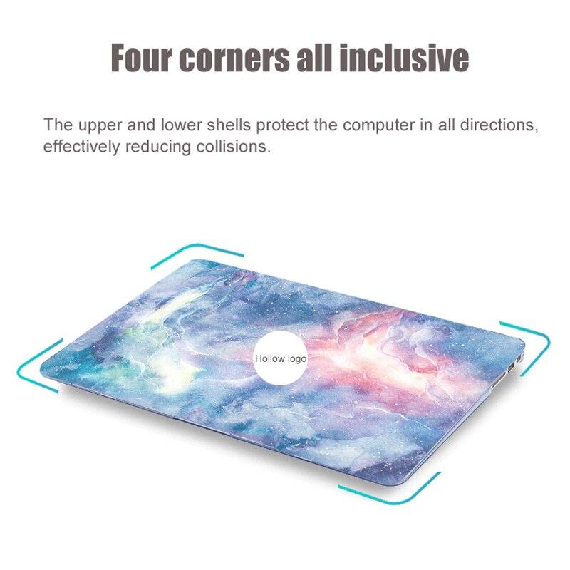 13Fashion Matte Laptop Case For Apple Macbook Air Pro 11 12 13 15 Retina For Macbook New Pro 13 15 inch Laptop Bag Protector Cover GreatEagleInc
