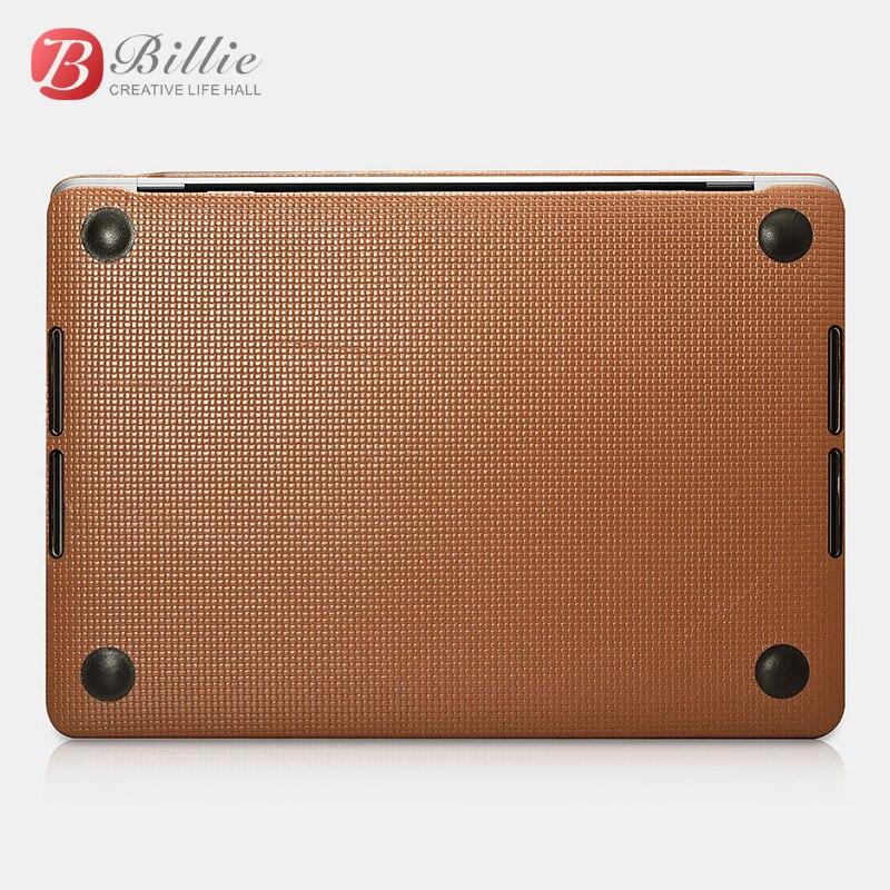13Genuine Leather Cover Case For MacBook Pro 13 inch New 2017 Case Sleeve Luxury Leisure Laptop Bags & Cases Protective Shell Cove GreatEagleInc