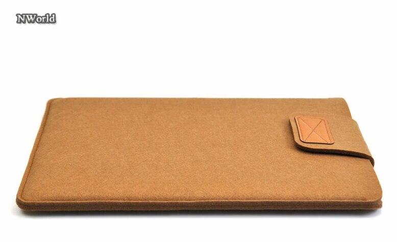 13High Quality Felt Liner Sleeve Laptop Bag Notebook Case Computer Bag Smart Cover For 8 "11" 13 "15" Inch Macbook Air Pro Retina