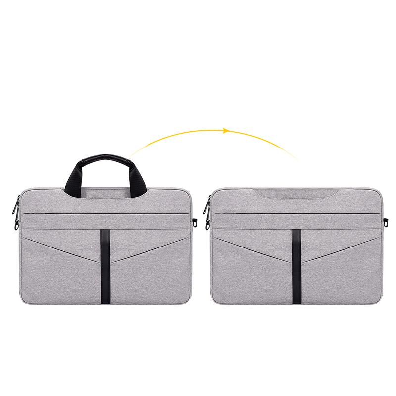 13Laptop Bag 13.3 14 15.6 inch Waterproof Notebook Bag Sleeve Case For Macbook Air Pro 13 15 Cover Shoulder Handbag Briefcase Bag GreatEagleInc
