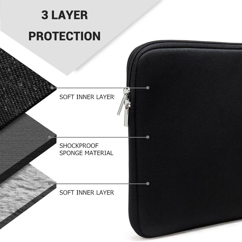 13Laptop Bag Case For Macbook Air Pro 11 13 14 15 15.6 Xiaomi Asus Dell HP Notebook Sleeve New 13.3 inch A1706 A1708 A1932 A1989 GreatEagleInc