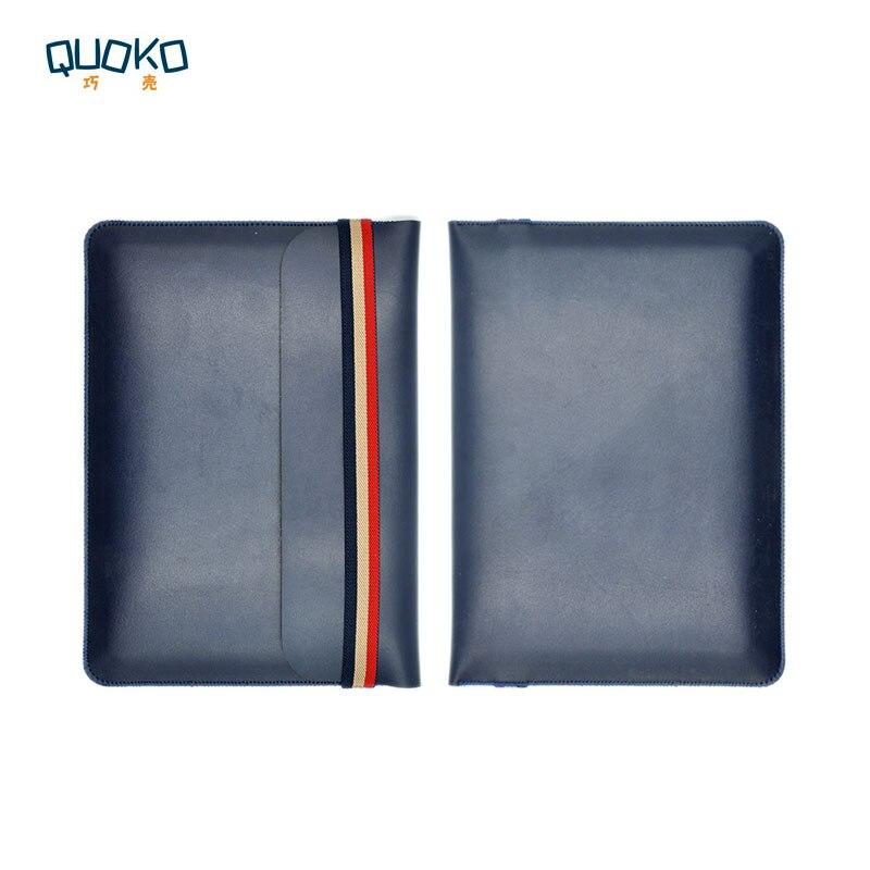 13Laptop bag case Microfiber Leather Sleeve for Dell XPS 13 15 9360 9370 9560 9570 Coloured elastic band Style sleeve GreatEagleInc