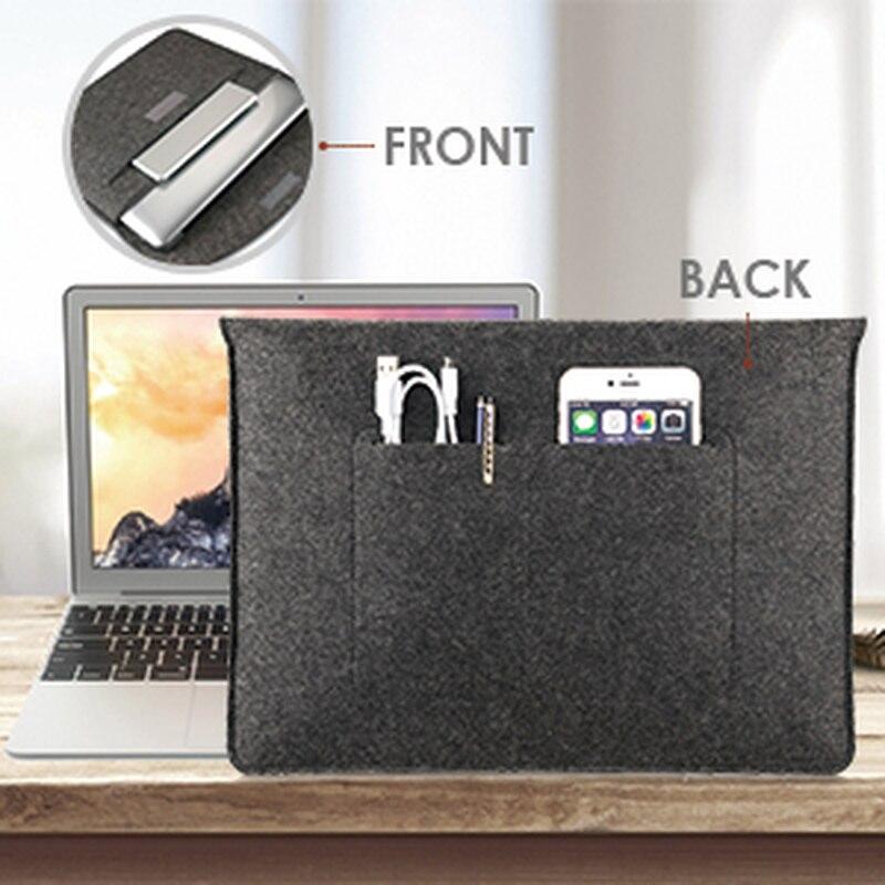 13laptop Bag for Macbook Xiaomi Hp lenovo Dell Air Pro Retina 11 12 13 15 Laptop Soft Sleeve Case Cover for Mac Notebook 13.3 inch GreatEagleInc