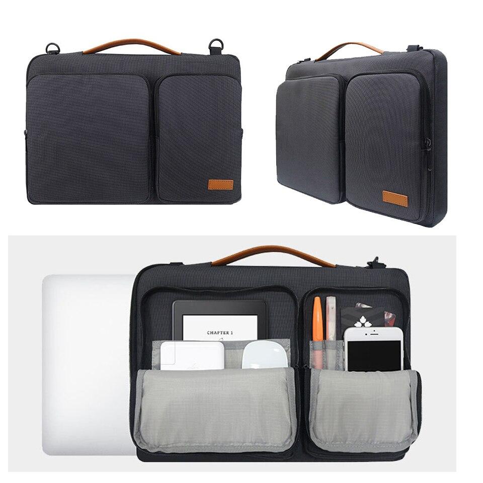 13Laptop Shoulder Bag for MacBook Air 13-15.6 inch Display 13 MacBook Pro USB-C, Waterproof Shockproof Notebook Sleeve GreatEagleInc