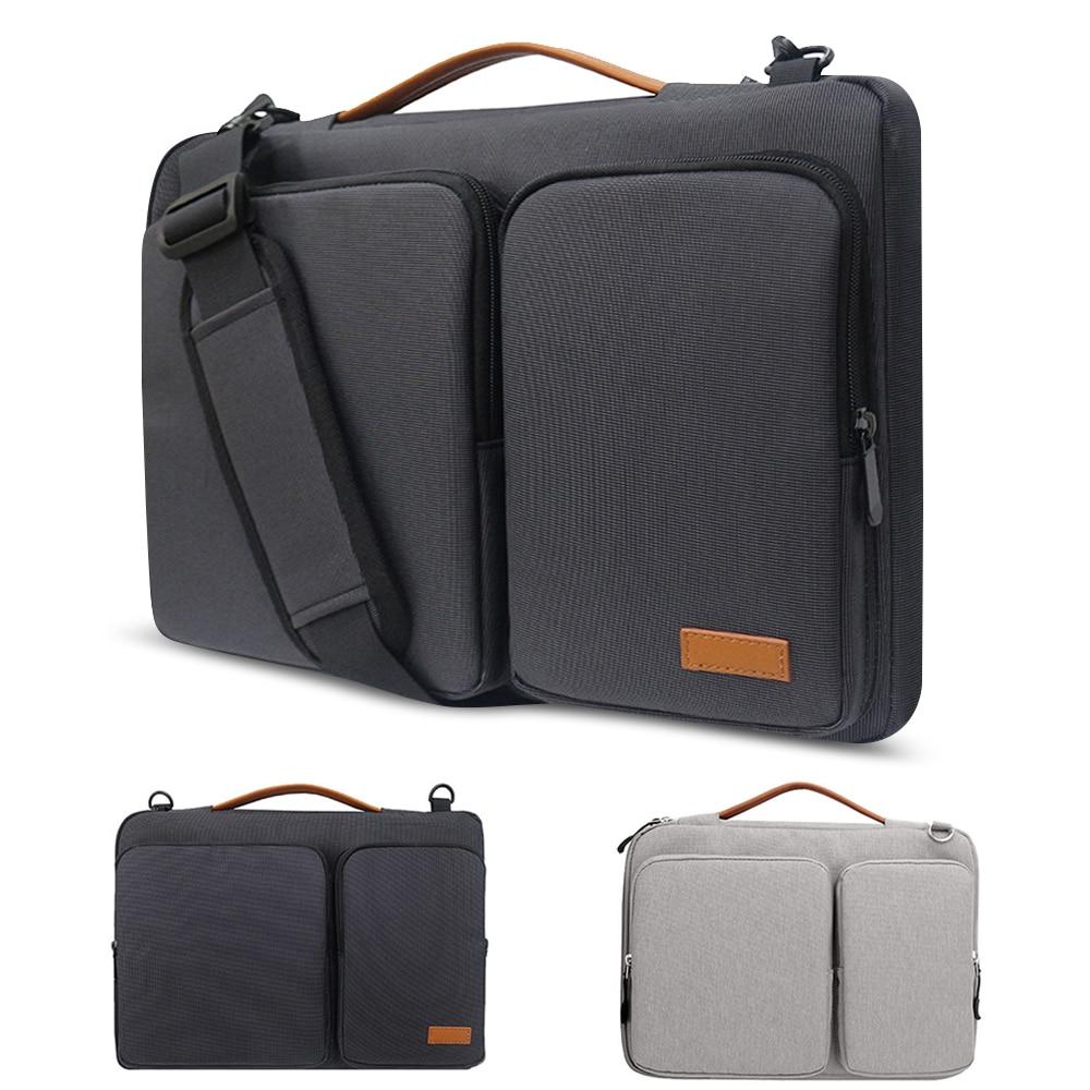 13Laptop Shoulder Bag for MacBook Air 13-15.6 inch Display 13 MacBook Pro USB-C, Waterproof Shockproof Notebook Sleeve GreatEagleInc