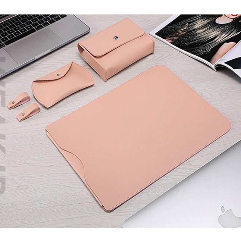 13Laptop Sleeve Bag For Macbook Air 13 Retina 11 12 15 15.4 Notebook Case For Xiaomi Pro 13.3 Surface Pro 4 5 6 12.3 Leather Cover GreatEagleInc