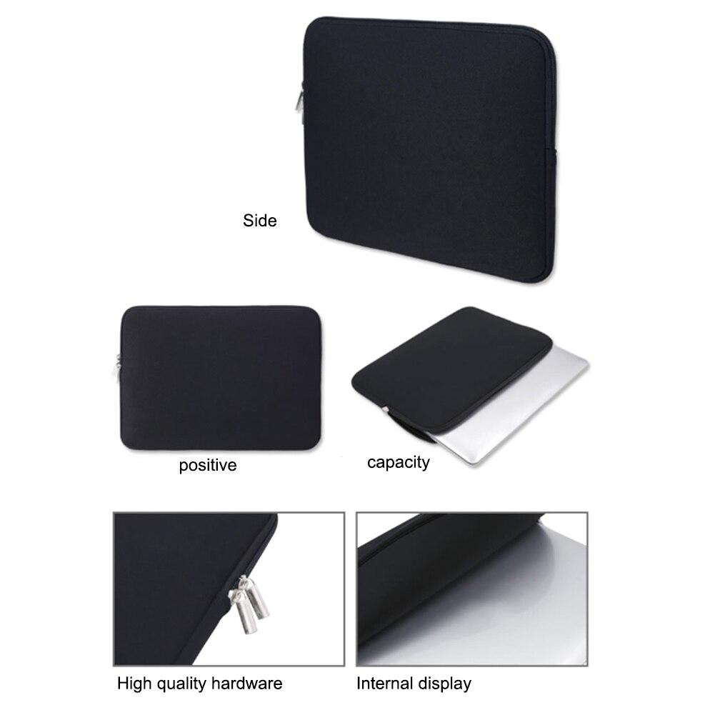 13Laptop Sleeve Soft Zipper Pouch 12.5 13 14 15 15.6 inch Bag Case Cover for MacBook Air Pro Ultrabook Notebook Tablet GreatEagleInc