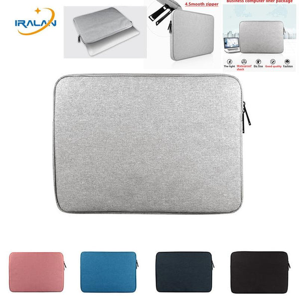 13Laptop waterproof Sleeve Bags for Macbook air 13 11 pro Retina 12 15 inch Notebook Cover for Lenovo 14 15.6 13.3 case zipper bag GreatEagleInc