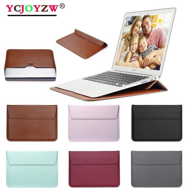 13Leather Envelope Sleeve Bag Case For Macbook Air 13 Pro Retina 11 12 13 15 - Notebook Laptop Cover For Macbook 13.3 inch-YCJOYZW GreatEagleInc