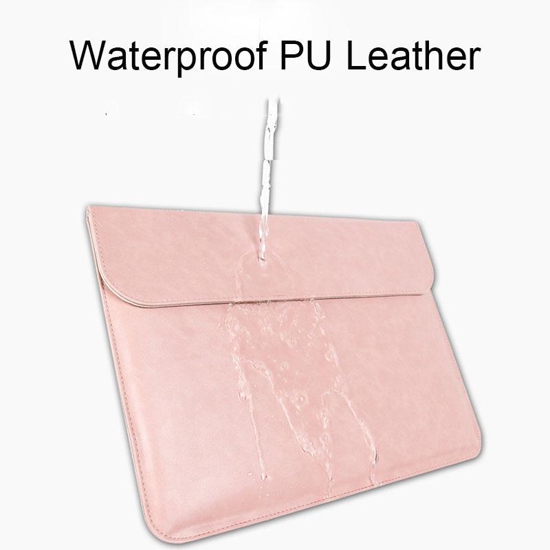 13Microfiber PU leather Sleeve Protector bags For Macbook Air Pro Retina 13 12 15 Mac Book laptop sleeve For macbook pro 16 case GreatEagleInc