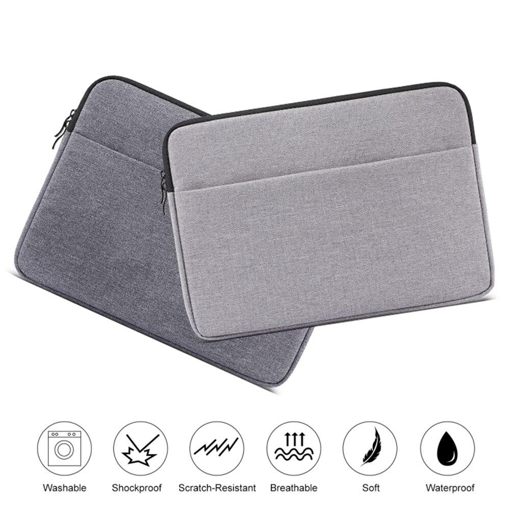 13Multi-function Notebook Pouch Laptop Bag Sleeve Case Cover For MacBook Air Pro Lenovo HP Dell Asus 11 13 14 15.4 15.6 inch GreatEagleInc