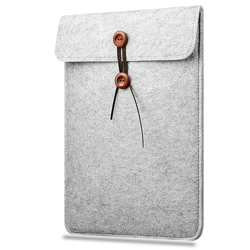 13Wool Felt Notebook Sleeve Bag Laptop Handbag Case For Macbook Air Pro 11 12 13 15 Retina Laptop Briefcase Computer Liner Bag GreatEagleInc