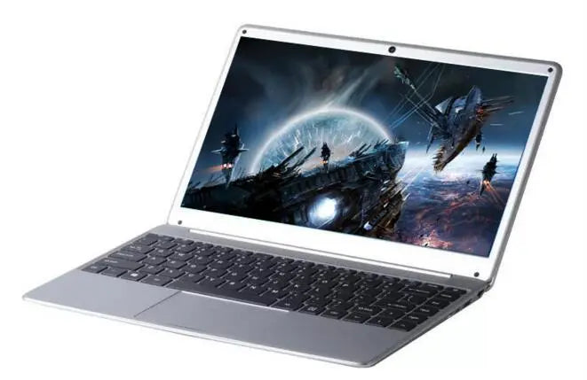 14.1 Inch Fast 8GB 256GB mini laptop notebook computer pc (Silver Intel Pentium)