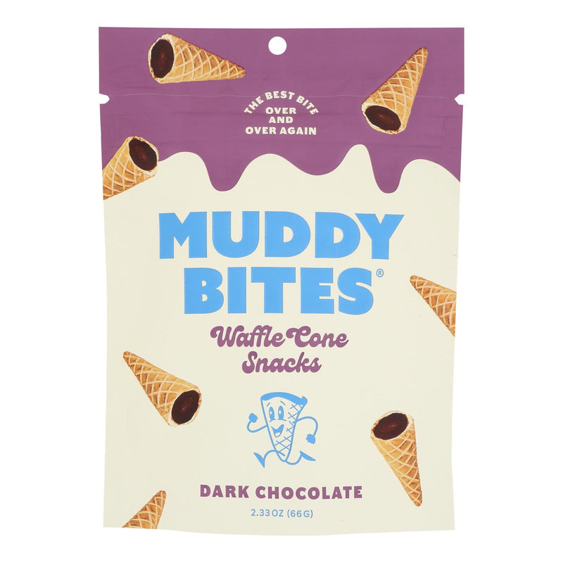 Muddy Bites - Muddy Bite Dark Chocolate - Case Of 12-2.33 Oz